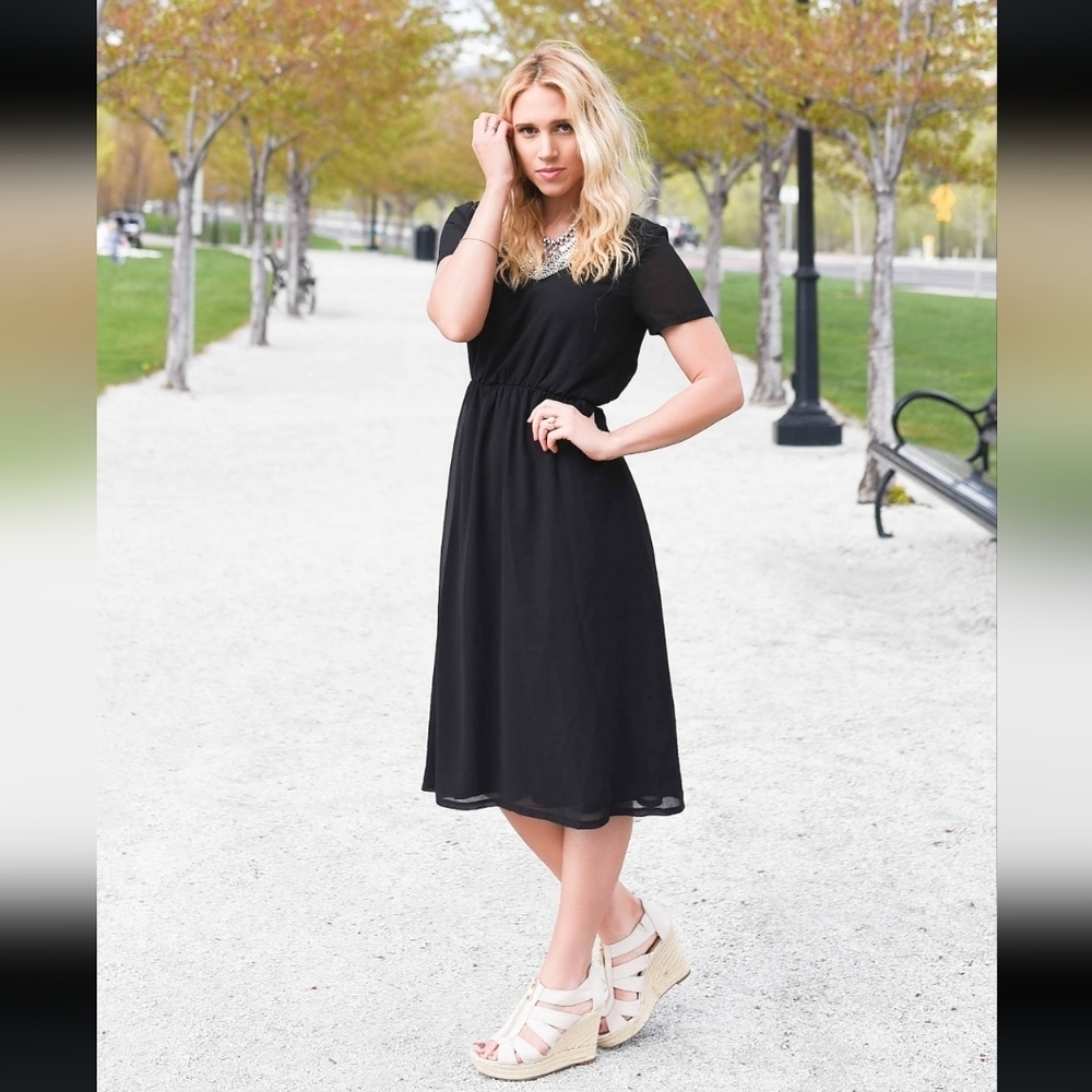Jacey Lane Chiffon Dress